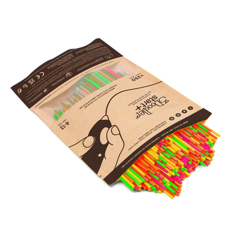 3Doodler Filament Start+ 250 neonrot neonorange
